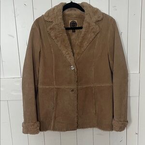 Giacca Tan Teddy Jacket for Women